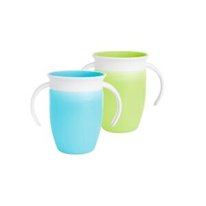 Munchkin Blue and Green 360° Trainer Cups
